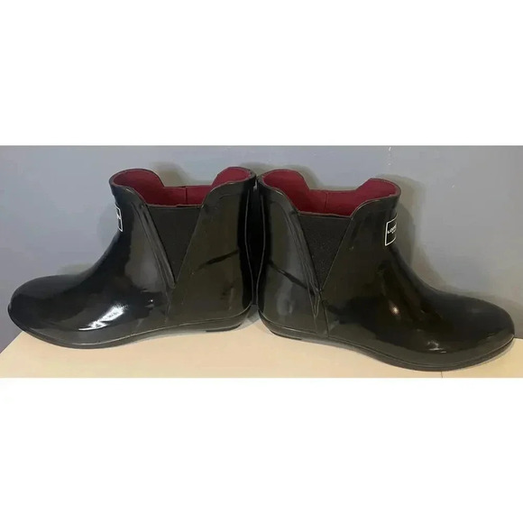 NIB London Fog Rain Booties - Women's Size 10M - Picture 6 of 8
